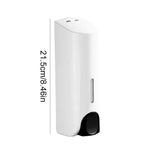 distributeur savon liquide blanc transparent moderne minimaliste salle bains cuisine
