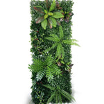 mur végétal artificiel feuillage dense plante décorative jardin extérieur intérieur décoration murale moderne vert