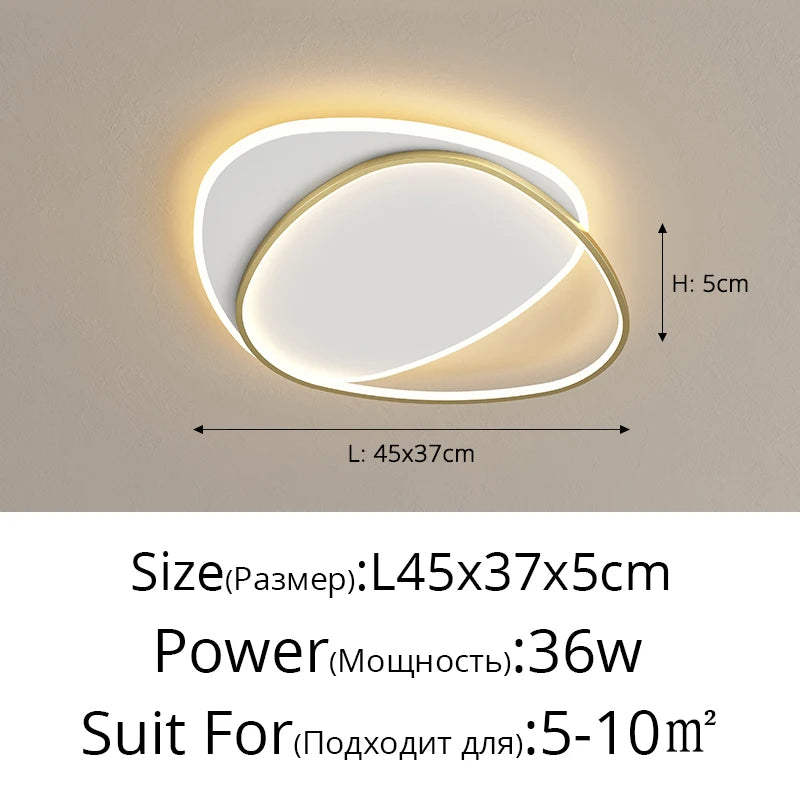plafonnier moderne led blanc noir doré contemporain opacité haute qualité facile