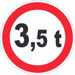 panneau signalisation interdiction stationner métal rond rouge blanc garage décoration murale extérieur voiture interdit