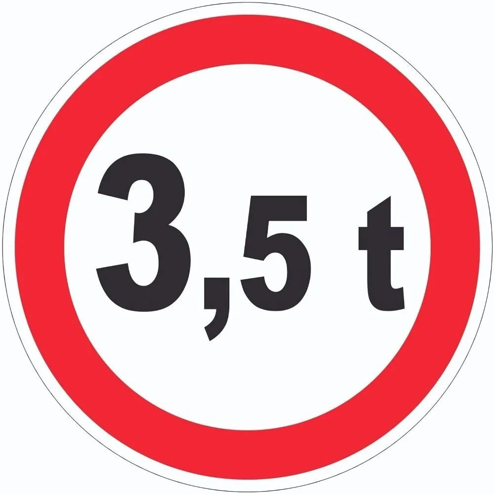panneau signalisation interdiction stationner métal rond rouge blanc garage décoration murale extérieur voiture interdit