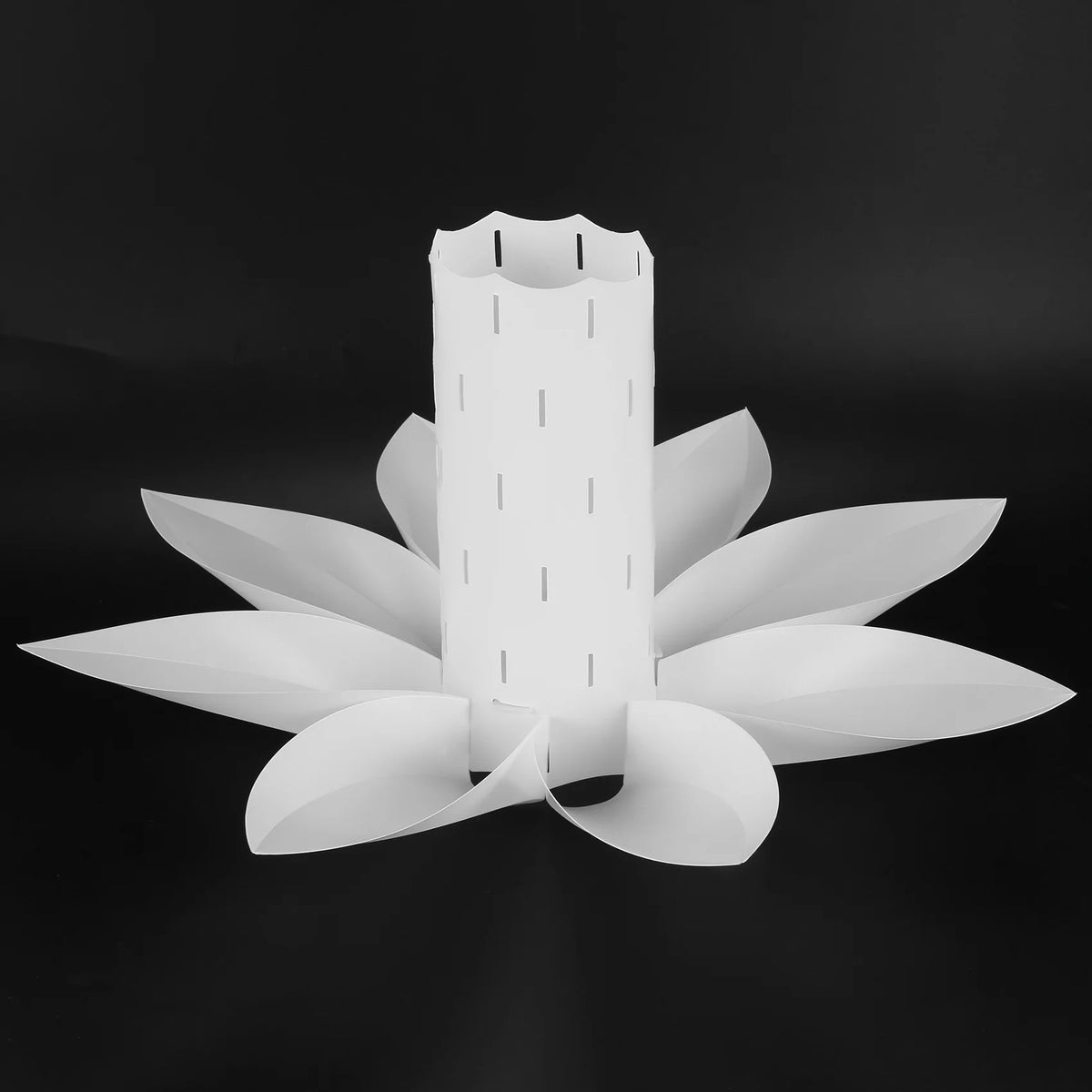 abat jour fleur lotus blanc moderne minimaliste deco intérieur lumière chambre