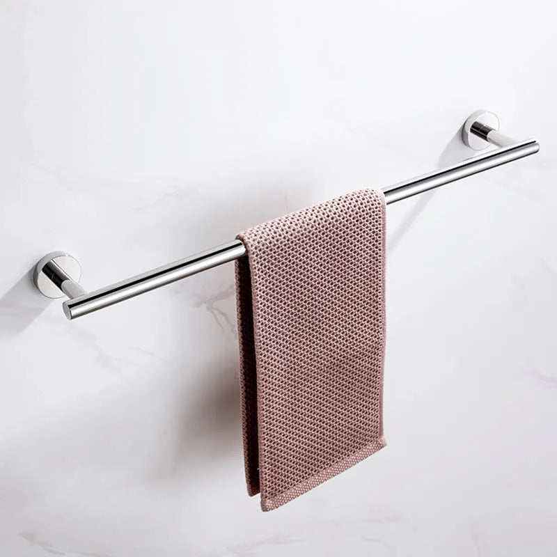 porte serviettes bain mural acier inoxydable noir mat moderne salle bain