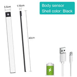 lampe led sans fil rechargeable aimantée interrupteur tactile sensorielle usb moderne blanc minimaliste