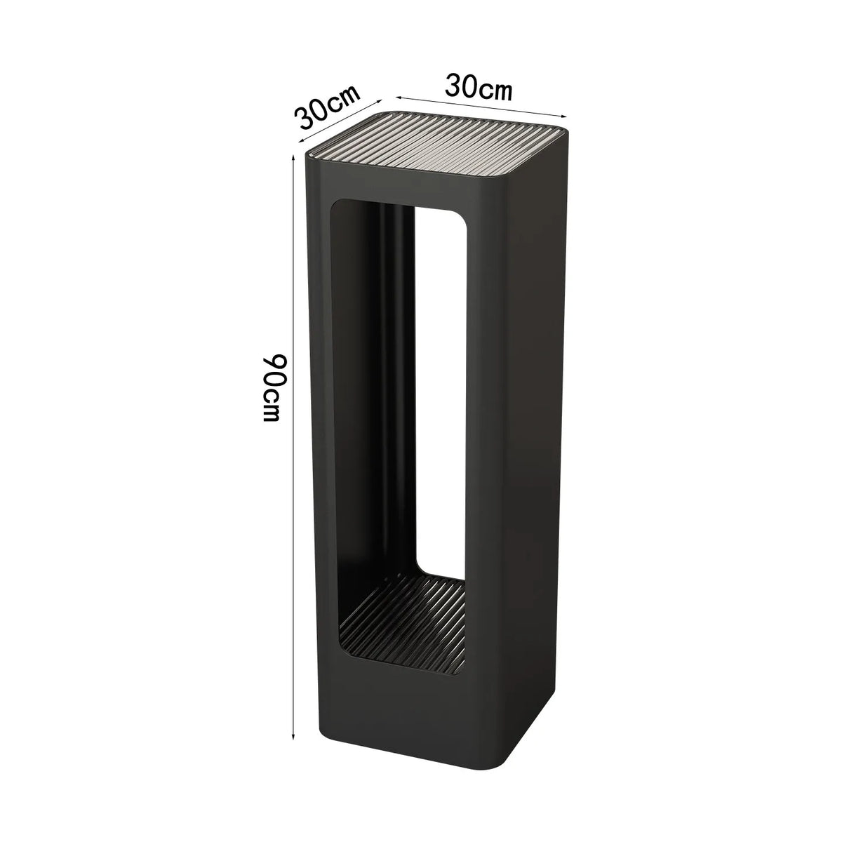 support vases moderne multi niveaux beige noir texture marbrée intérieur moderne