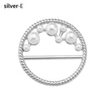 clips serviette or argent strass décoratifs élégants carré rond cœur étoile diverse formes