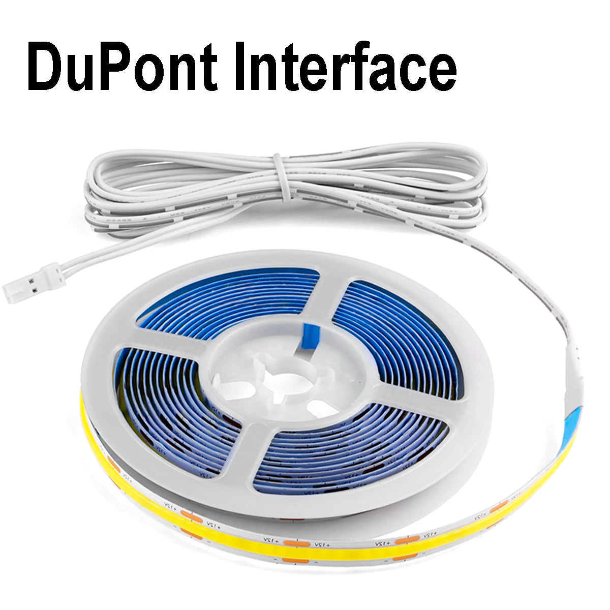 ruban led blanc moderne adhésif 12v 320leds toujours allumé alimentation centralisée éclairage chambre