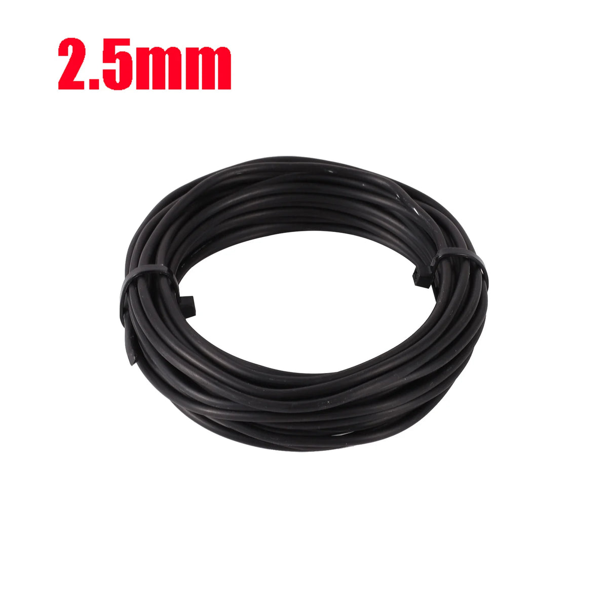 fil jardinage métal 2.5mm 5m 3.0mm 5m 2.0mm 10m 1.5mm 1.0mm noir lisse opaque