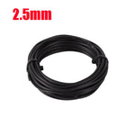 fil jardinage métal 2.5mm 5m 3.0mm 5m 2.0mm 10m 1.5mm 1.0mm noir lisse opaque
