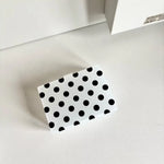 boîtes rangement réutilisables moderne blanc rose bleu marine noires points unis respectueux environnement