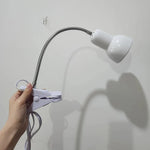 lampe moderne lampe pince réglable hauteur blanc minimaliste prise us