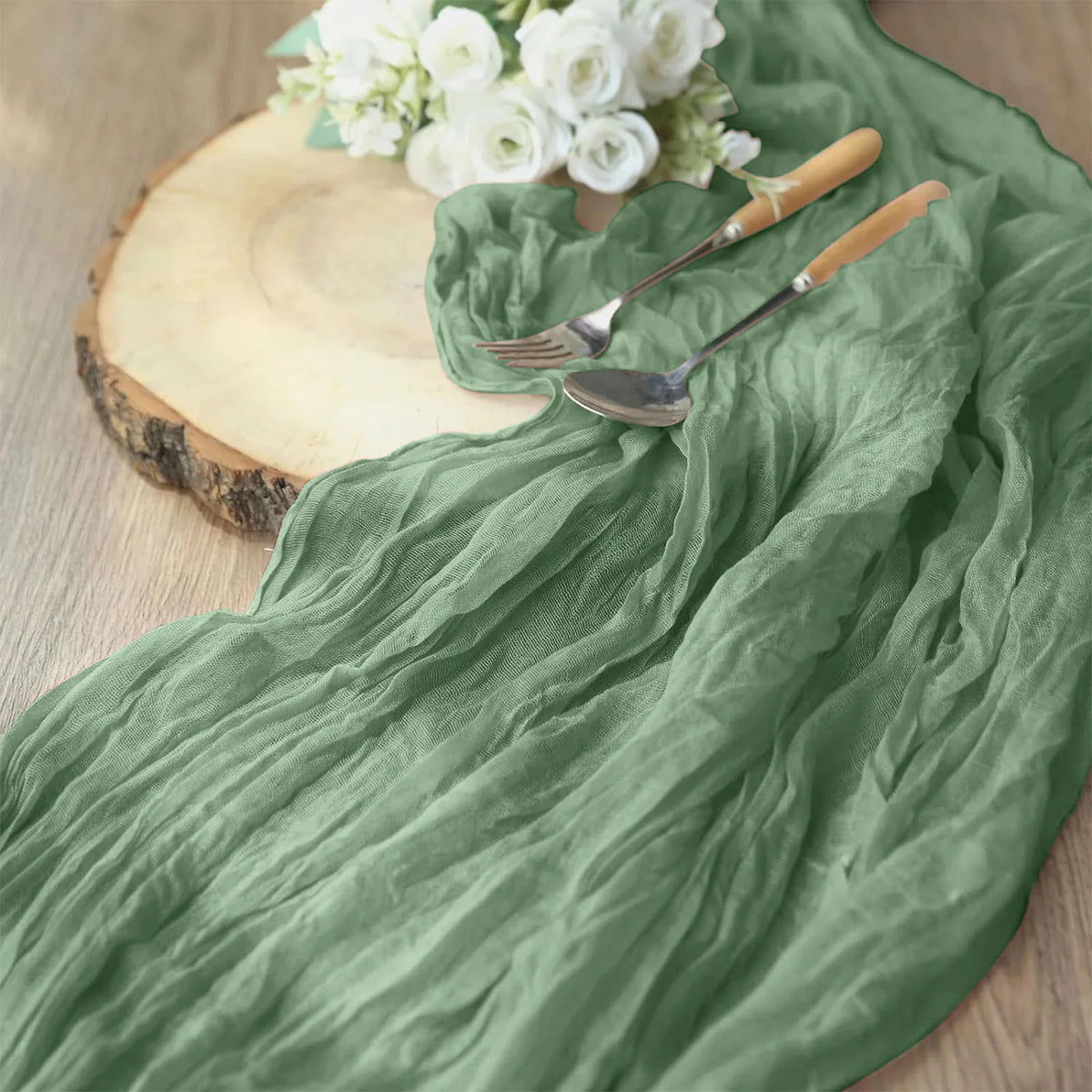 tableau chemin table vert bleu violet beige rayures horizontales opacité texturé rustique mariage fête