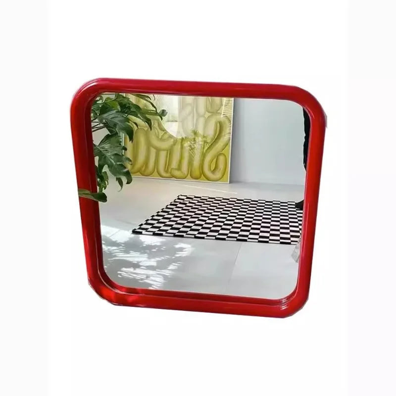 miroir mural moderne rectangle couleur argenté décoration brillante transparent chambre salon