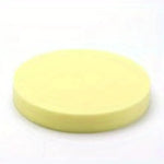 sponge round painting pottery craft tool yellow soft foam diameter 34.7cm height 5cm