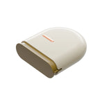 boîte rangement prothèse dentaire moderne beige clair foncé mat opacité nettoyage buccal pince prothèse