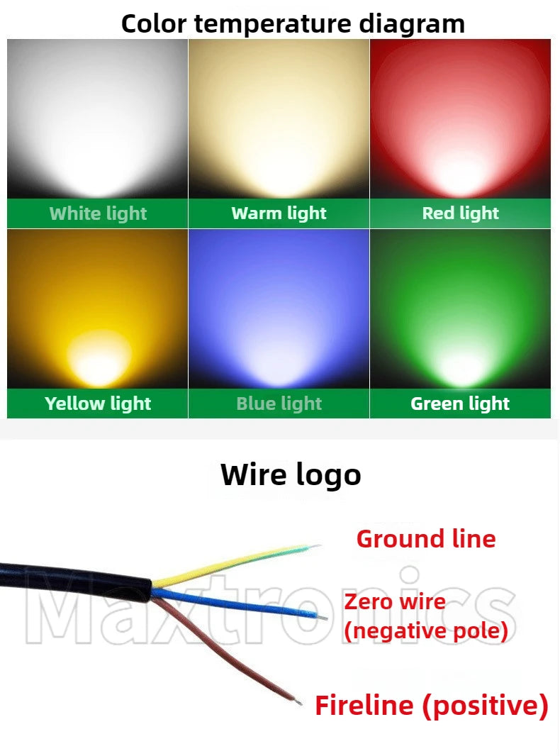 projecteur led argenté moderne 10w 20w 30w blanc chaud rgb étanche aluminium