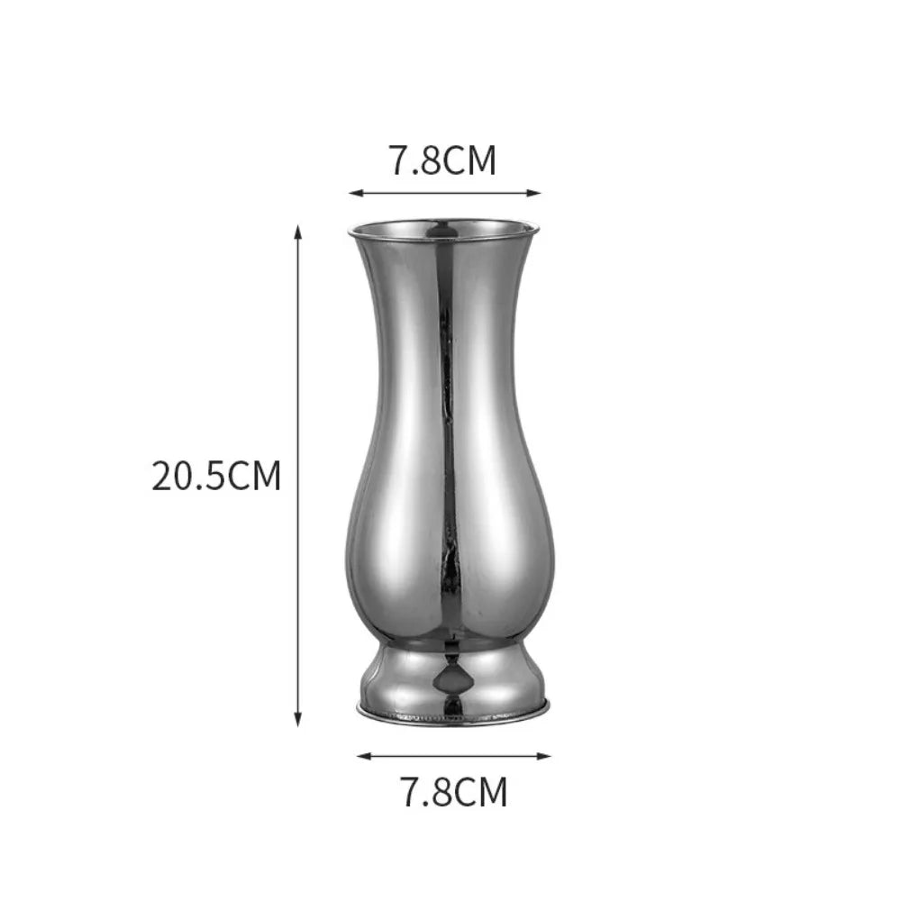vases émaillés or argent élégants classiques brillants fleurs maison jardin
