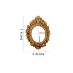 cadre photo résine classique or floral vintage opacité adulte unisexe decoration