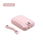 brosse poils rose clair moderne poignée nettoyer tapis canapé lit