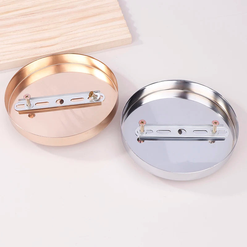 disques suspension or argent noir modernes vis 15cm