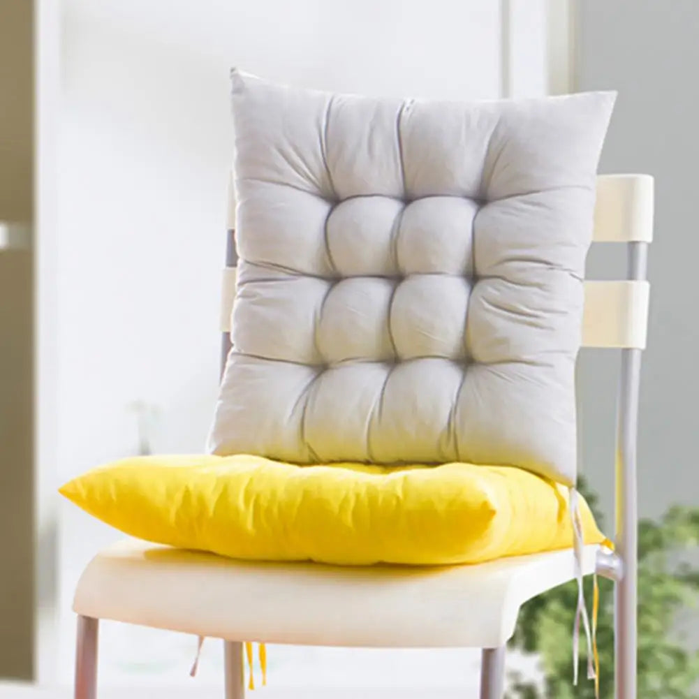 coussin siège carré moderne amovible lavable coton polyester couleur verte rouge bleue violette gris