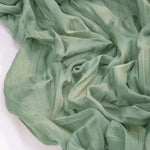 serviettes table plissées vert pastel réutilisables maison mariage festives modernes