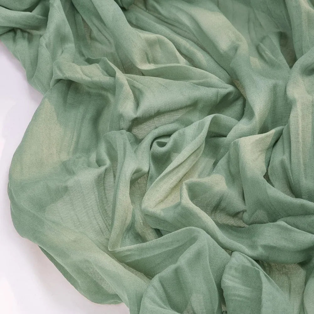 serviettes table plissées vert pastel réutilisables maison mariage festives modernes