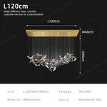 suspension lumineuse contemporaine led verre blanc doré transparent 249 2000lm