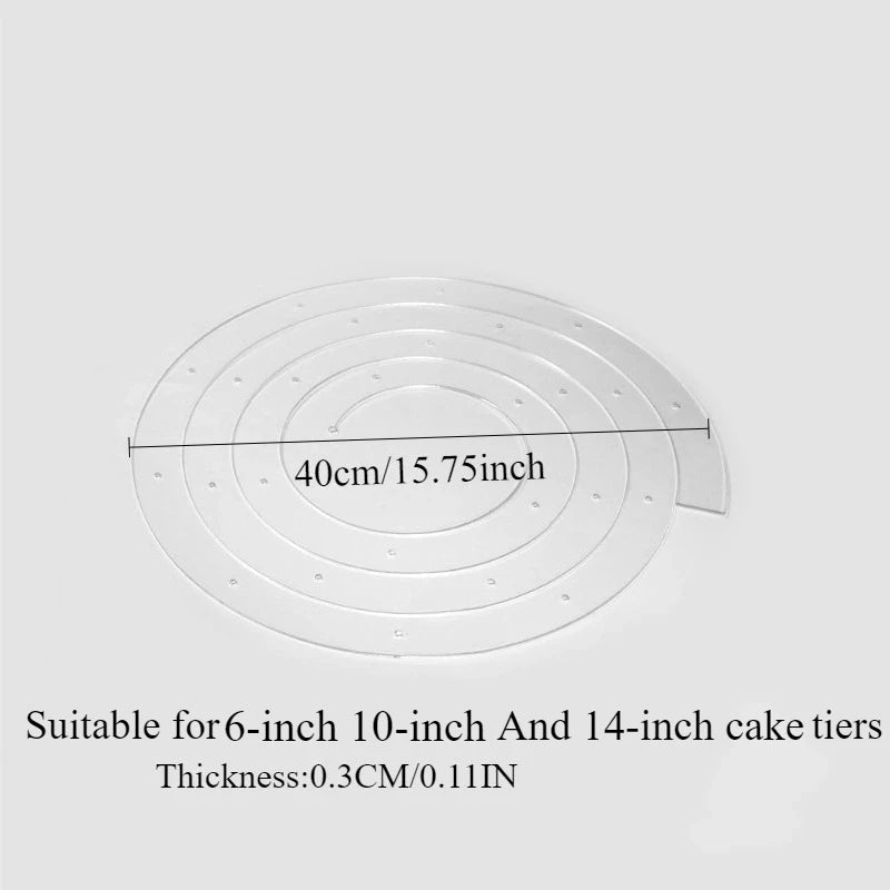 supports gâteau étages spirales transparentes pliables décoration pâtisserie mariage