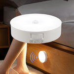 veilleuse led aimantée rechargeable usb moderne nuit chambre blanc minimaliste luminaires sans fil