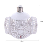 lampe ventilateur blanc moderne grille télécommande éclairage vitesse réglable sans filflux lumineux vitesseModes