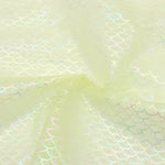 tissu polyester poisson violet blanc bleu clair noir rose jaune clair moderne 50x160cm