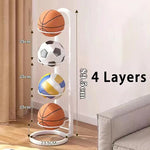 support balles sportives moderne noir blanc motifs basketball football volley ball métal acier carbone