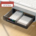 rangement tiroir transparent moderne blanc grande capacité multiple utilisation rechargeable