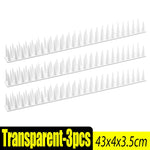 anti oiseaux pointes coniques protection jardin blanc noir moderneextérieur sécurité avifaune