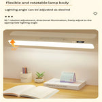 lampe led rechargeable usb veilleuse table moderne rectangle écran digital