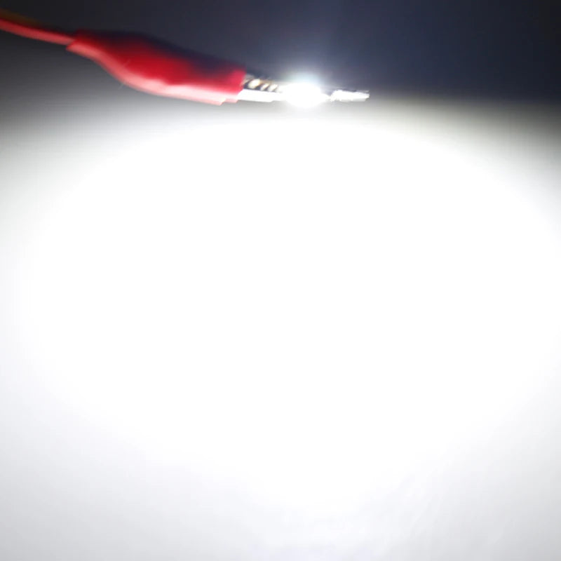 chip led blanc orange haute luminosité sans variateur diy tech