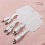 clips draps lit blancs clips ajustables maison moderne pièces