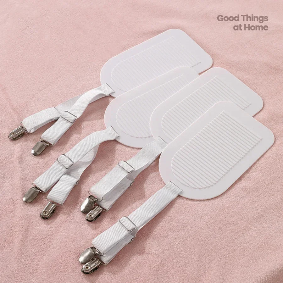 clips draps lit blancs clips ajustables maison moderne pièces