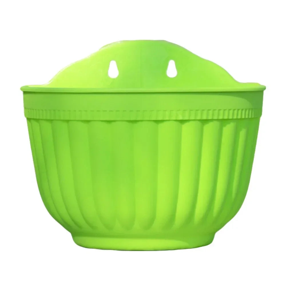 cache pot mural moderne rayures verticales vert violet rose bleu jaune blanc orange marron