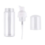 bouteilles mousse transparentes blanches pompe 30ml 50ml 60ml 100ml 150ml 200ml rechargeables cosmétiques