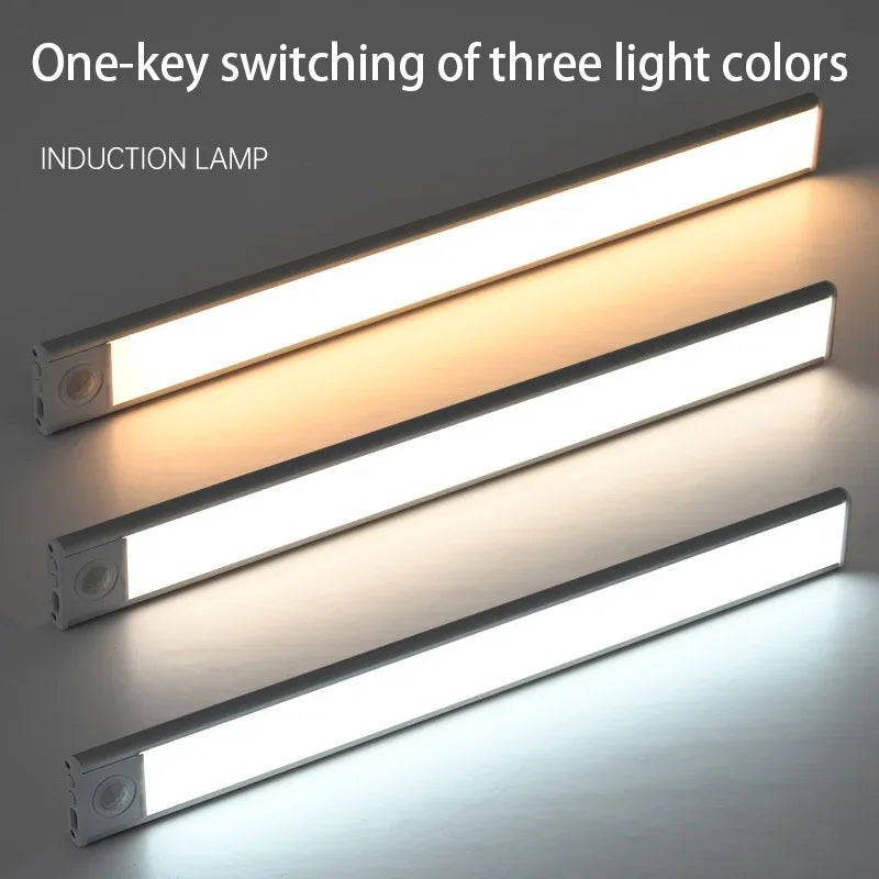 lampe led adhésive ultrafine rechargeable blanc moderne barre led 3mètres distance interne