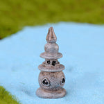 statues jardin miniatures ponts pagodes cascades nénuphars grenouilles textures bois pierre mousse artificielle