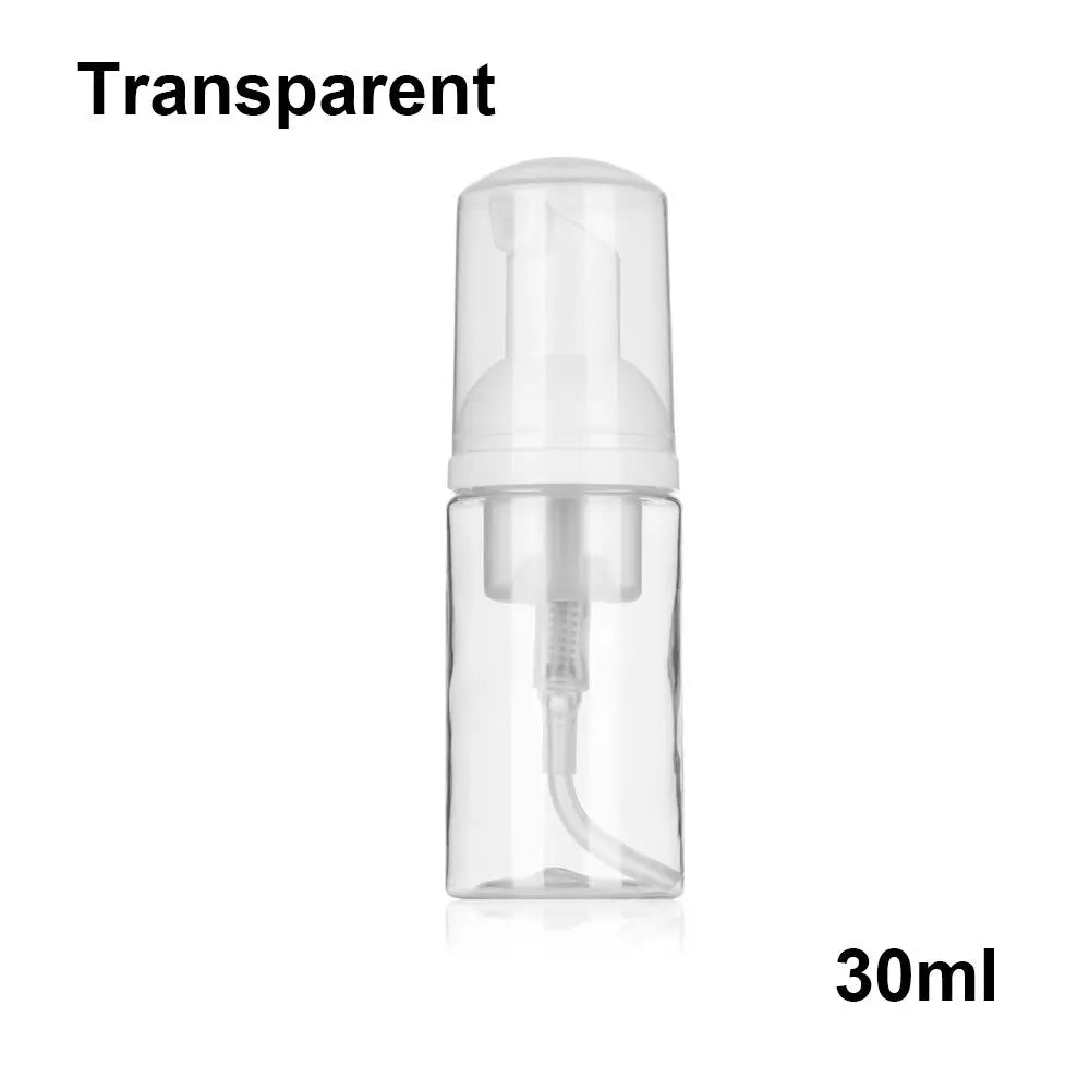 distributeur savon liquide transparent blanc moderne minimaliste 30ml 50ml 60ml 80ml 100ml Pompepression