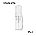 distributeur savon liquide transparent blanc moderne minimaliste 30ml 50ml 60ml 80ml 100ml Pompepression