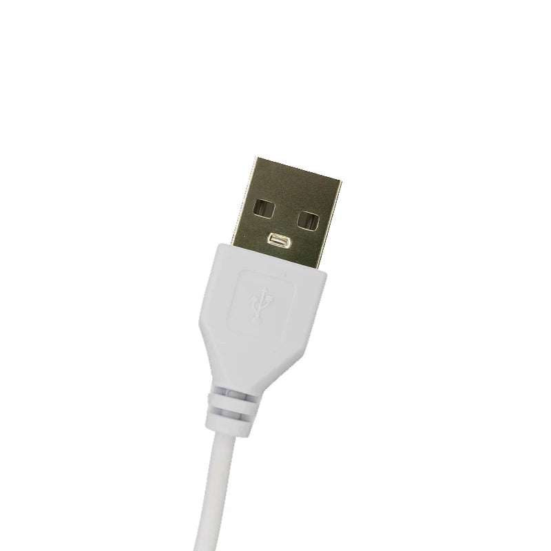 câble usb noir blanc interrupteur alimentation led fil électrique 5v moderne fonctionnel