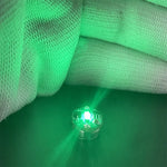 éclairage led circulaire imprimé vert opac abs connecteurs électriques sans fil animation main contrôle