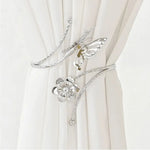 bracelet rideau papillon fleur or argent décoratif moderne élégant métal opaqué