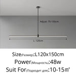 lampe suspension moderne noire aluminium lisse 80cm 100cm 120cm variable