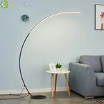 lampes pied led moderne minimaliste blanc noir chambre salon
